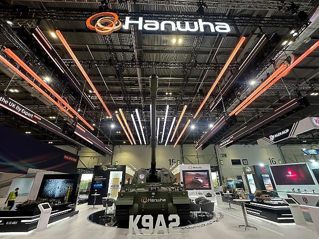 ​ハンファエアロスペース、英国の防衛産業展示会で最新型「K9A2」自走砲の公開