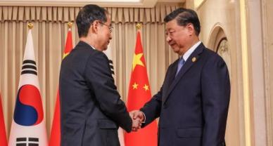 시진핑, 한 총리 만나 방한 문제, 진지하게 검토