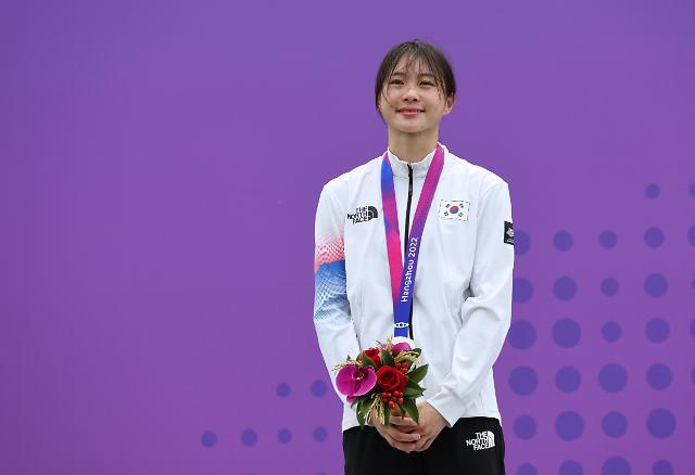 【杭州亚运会】杭州亚运会首个比赛日 韩国队摘得首枚奖牌