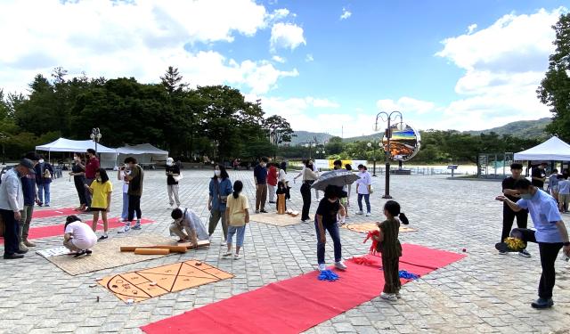 지난해 추석 연휴 한마당 행사 장면 경상북도문화관광공사