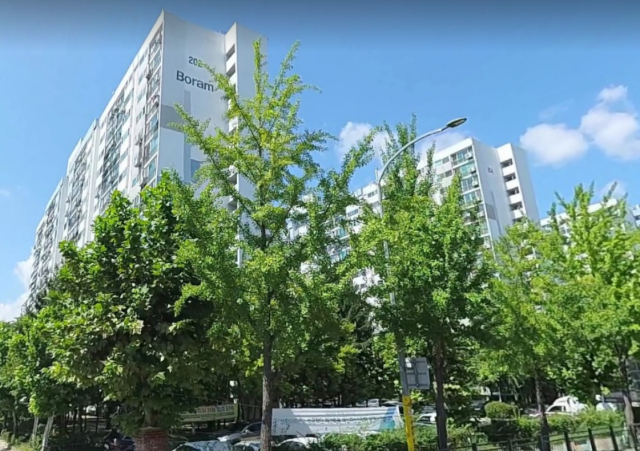 정밀안전진단을 신청한 상계보람 아파트 전경 사진카카오맵 로드뷰