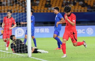 ​홍현석도 득점…한국, 키르기스스탄전 5대 1 리드