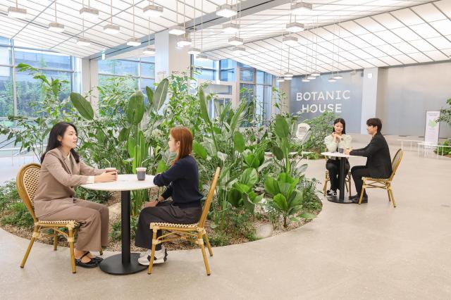 현대백화점 목동점 식물 공간 보타닉 하우스 사진현대백화점