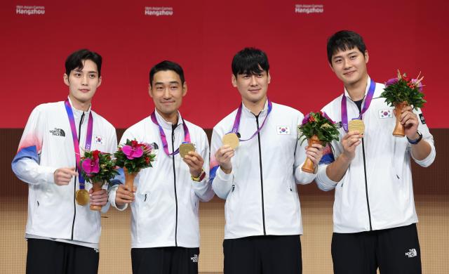 【杭州亚运会】韩国队继续"高歌猛进" 游泳击剑体操等收获金牌