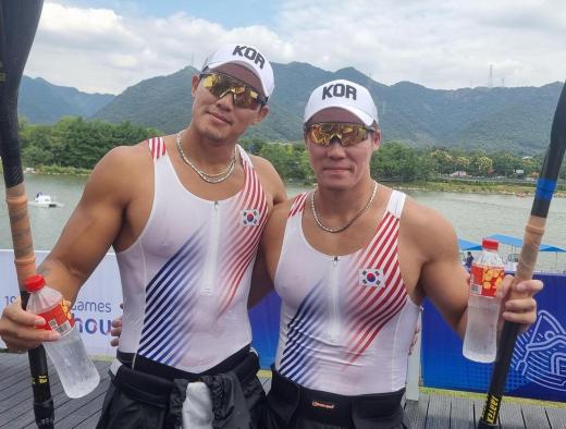 【杭州亚运会】韩国首获杭州亚运会皮划艇第一枚奖牌