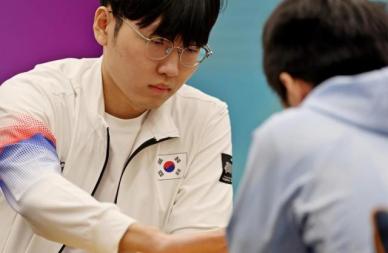 [항저우AG] 한국 바둑, 남자단체전 금메달…중국 꺾었다