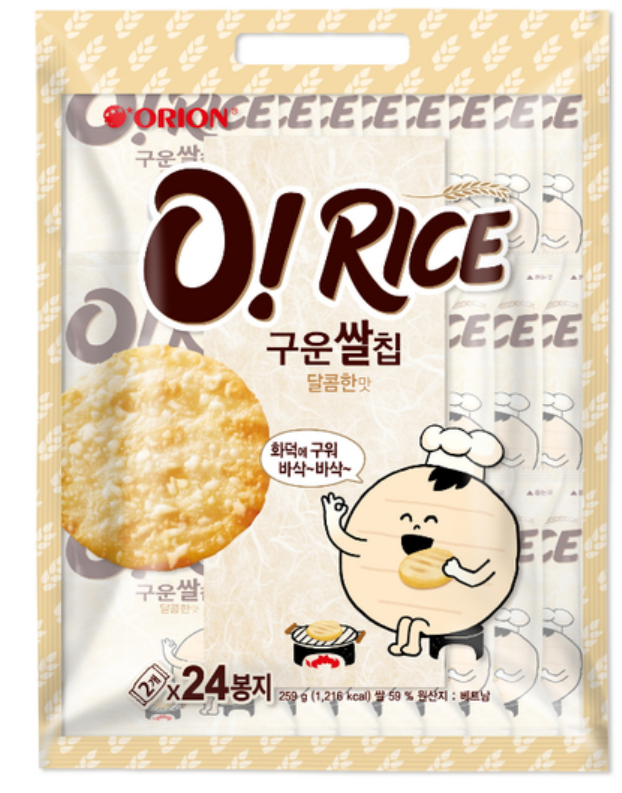 오리온의 ‘구운쌀칩’ 사진오리온