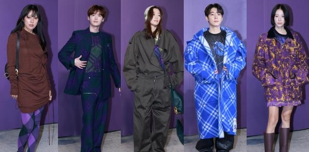 [슬라이드 포토] 버버리 포토콜 참석한 스타들