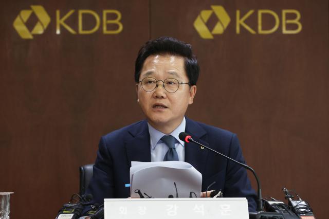 강석훈 KDB산업은행 회장 사진연합뉴스