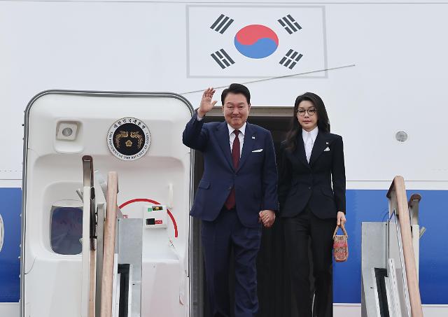 尹锡悦结束中东巡访返回韩国