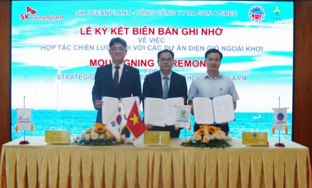 Lễ ký kết hợp tác kinh doanh giữa SK Oceanplant và Tổng công ty Ba Son Công ty SRE Construction ẢnhSK Oceanplant