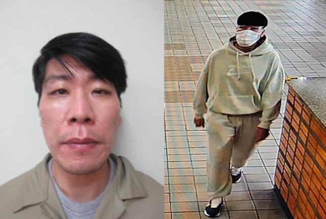 김길수 36의 사진 왼쪽은 이달 2일 서울구치소 입소 당시 모습 오른쪽은 4일 오후 4시 44분께 포착된 모습 사진법무부 연합뉴스