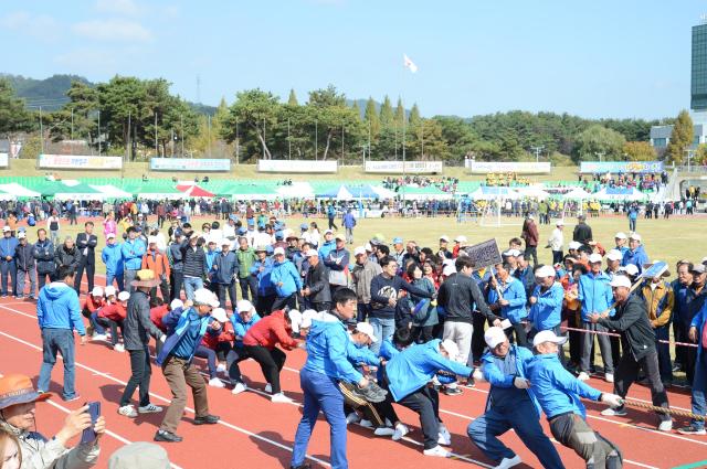 지난 2019년에 열린 남원시의 시민 체육화합한마당 행사사진남원시