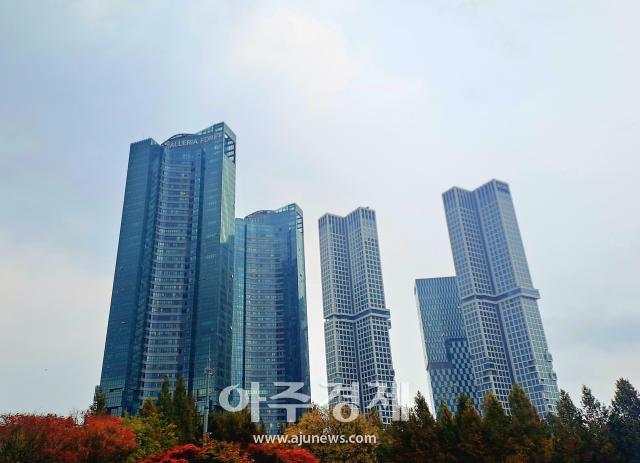 49층 이하로 지어진 성동구 성수동 고층 단지 2곳 전경 사진박새롬 기자 