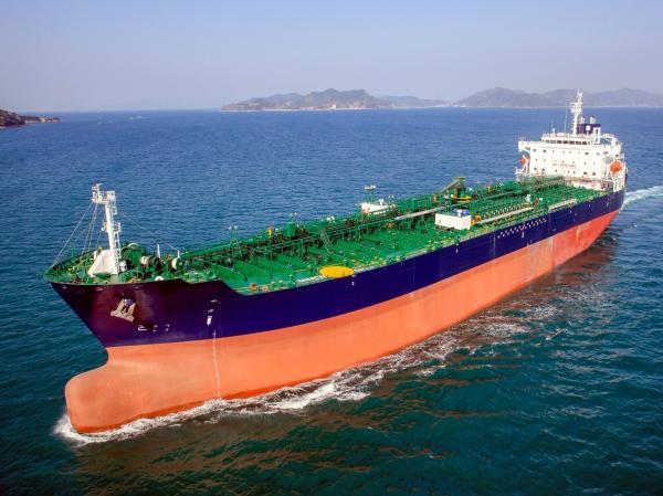 케이조선이 올해 1월 유럽 소재 선사로부터 수주한 5만톤t급 친환경 석유화학제품 운반선사진케이조선