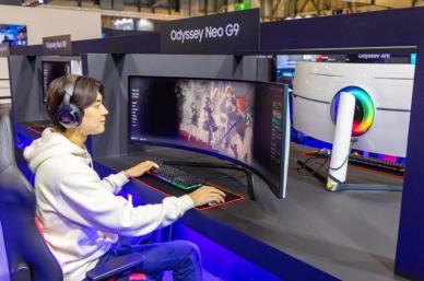 삼성전자 지스타 2023서 오디세이 체험존 운영