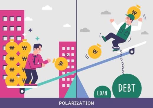 [극의시대] 고금리 그늘 속 부자는 재산 쌓고, 서민은 빚 쌓는다