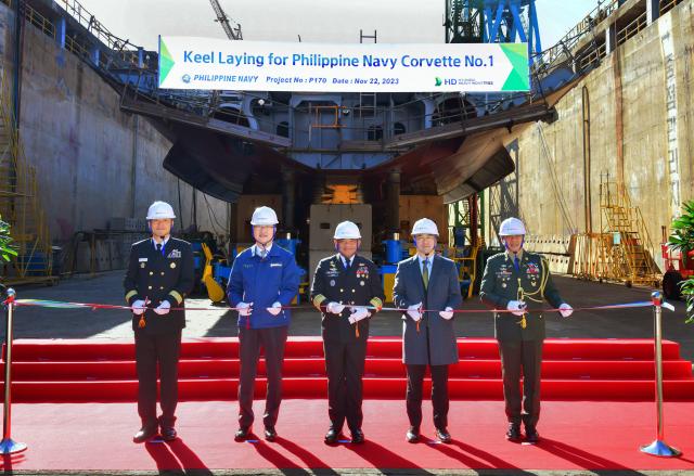 Hyundai shipbuilding group to provide two 3600-ton class corvettes to Philippine Navy