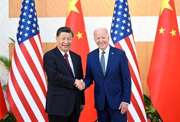 15일 미국 샌프란시스코에서 정상회담을 가진 조 바이든 미국 대통령과 시진핑 중국 국가 주석 사진연합뉴스