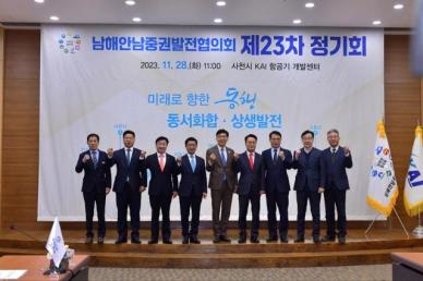  여수시, 남해안남중권발전협의회, 2024년 추진사업 및 현안 논의