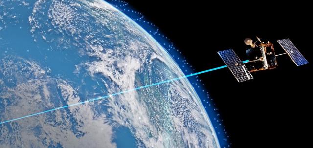 ′상용 저궤도위성기반 통신체계′에 활용될 원웹의 저궤도 통신위성 이미지 사진한화시스템