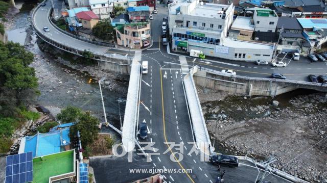 전두교 개축 전경사진삼척시