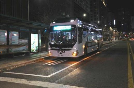 全球首条深夜自动驾驶公交车线路将在首尔正式运营!