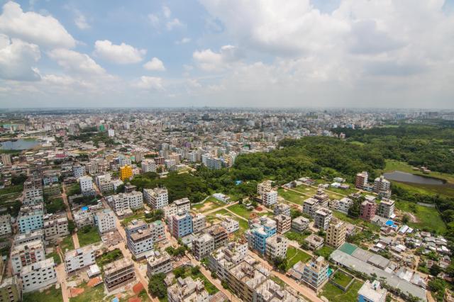 방글라데시 수도 다카의 모습 사진게티이미지뱅크