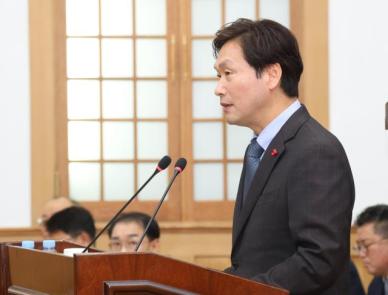 조현일 경산시장 경산시의회 본회의 출석, 내년도 시정 청사진 밝히고 내년도 예산관련 협조 요청