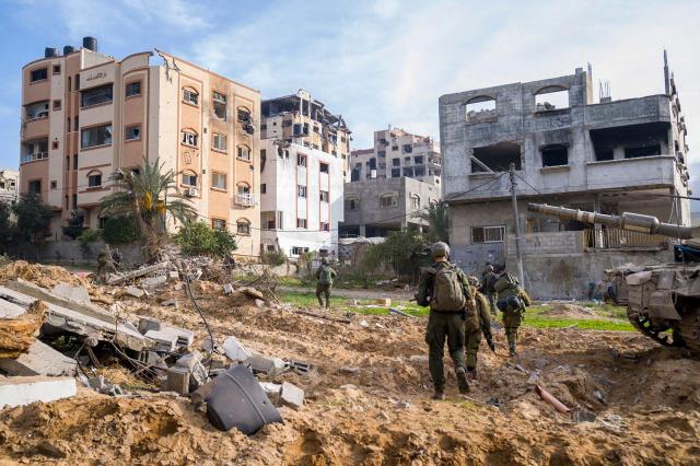 팔레스타인 가자지구에서 작전 중인 이스라엘군사진AFP연합뉴스