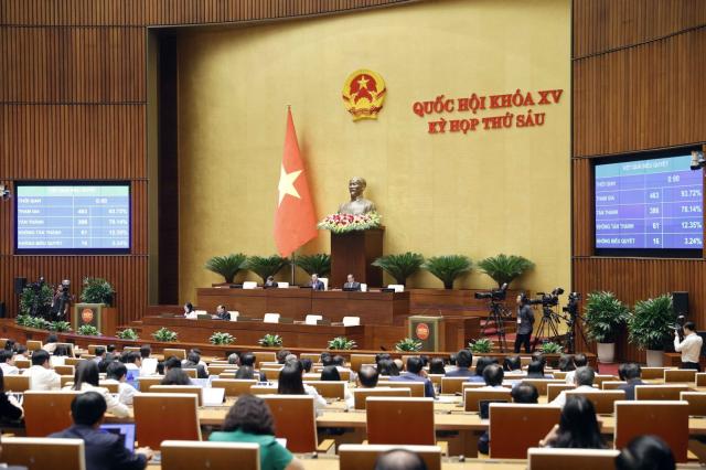 베트남 15기 국회 6차 회의 사진베트남통신사