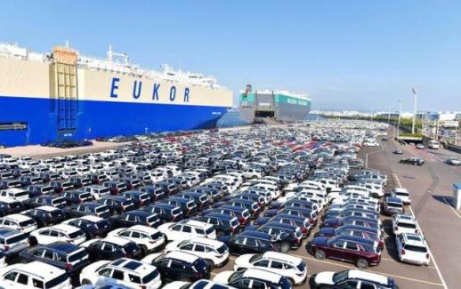 韩国上月整车出口额创新高 新能源汽车出海势头强劲