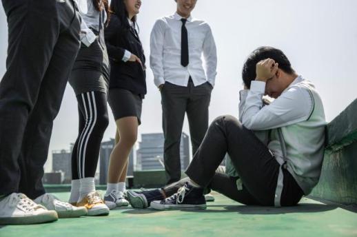 韩国校园暴力受害学生达十年来最多 三成目击学生爱莫能助