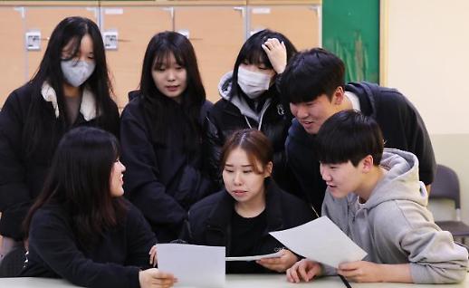学习名列前茅幸福感“差等生” 二成韩国学生对生活不满意