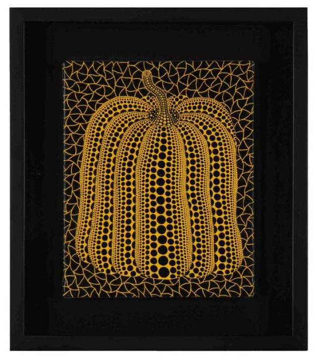 야요이 쿠사마Yayoi Kusama의 호박Pumpkin 2001년작 사진열매컴퍼니 증권신고서