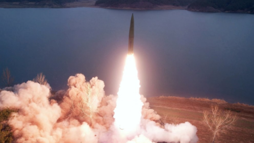 N. Korea fires projectile suspected of ICBM into East Sea
