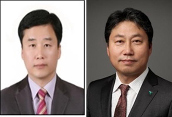 배성완 하나손해보험 신임 대표 후보왼쪽·정해성 하나대체자산투자자산운용 신임 대표 후보 사진하나금융