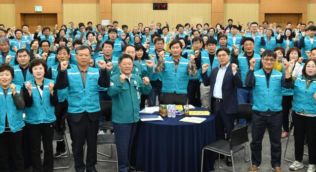 경산시 도민안전시책평가 장려상 수상안전문화협의회 발대식사진경산시