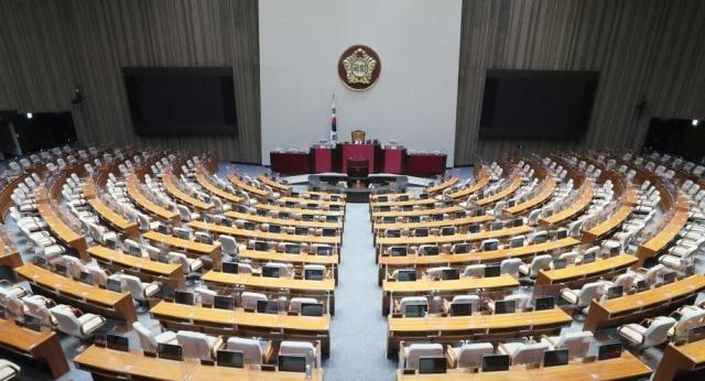 국회 본회의장 전경 사진연합뉴스