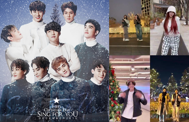  横跨十年！EXO《初雪》重夺音源榜首 掀起舞蹈挑战