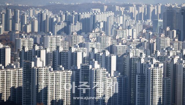 서울 강남구에서 바라본 도심 전경 사진유대길 기자