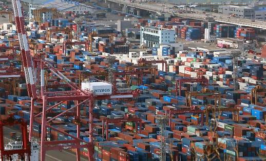 韩国去年出口同比缩水7.4% 对美出口追至对华出口城下