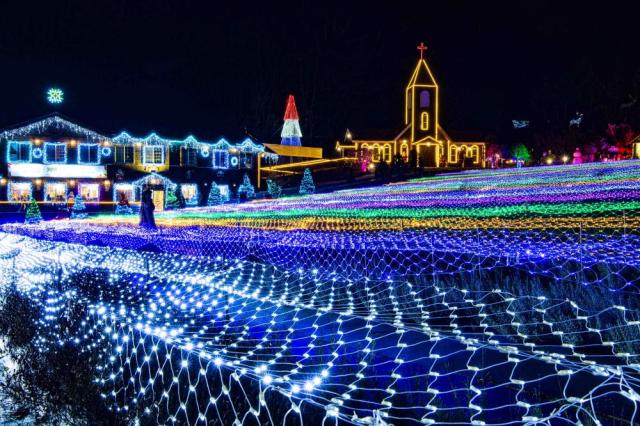 허브아일랜드 불빛 동화축제사진포천시