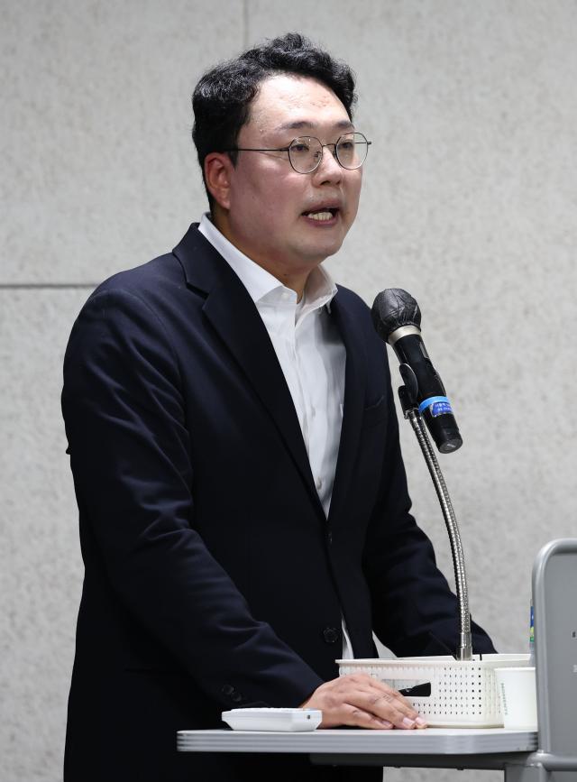 천하람 개혁신당가칭 창당준비위원장이 신년 하례회에서 발언하고 있다 사진연합뉴스