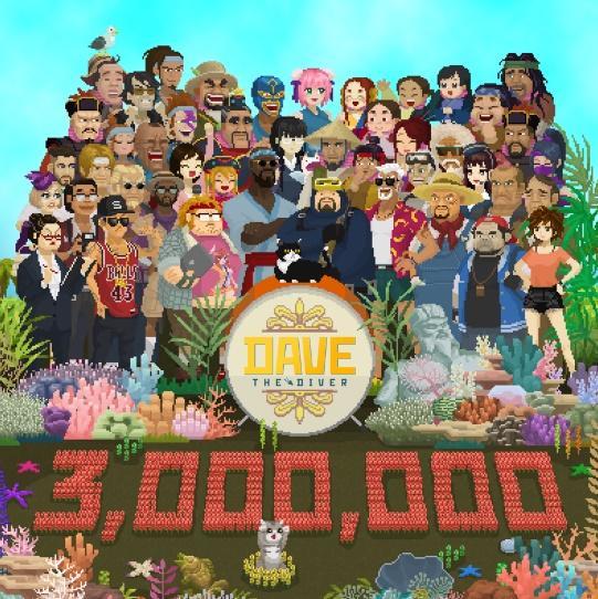 S. Korean video game DAVE THE DIVER achieves milestone sales of 3 mln copies