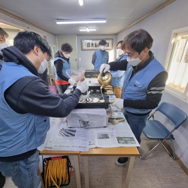 포항제철소 재능봉사단붕어빵봉사단 사진포항제철소