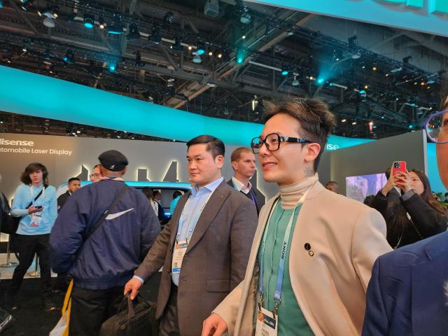 CES 2024 찾은 GD 사진연합뉴스