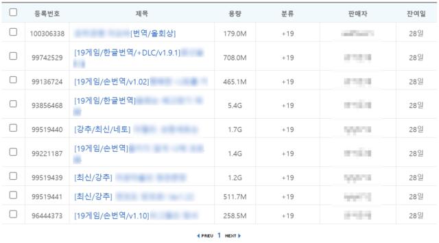 공격자가 다양한 성인용 게임 프로그램 실행 파일로 위장한 압축파일을 특정 파일 공유사이트에 업로드한다사진안랩