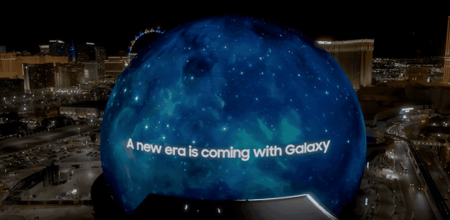 새로운 시대가 갤럭시와 함께 온다A new era is coming with Galaxy라는 메시지로 마무리되는 티저 영상 사진삼성전자 공식 유튜브