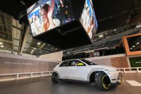 [CES2024] Hyundai Mobis showcases crab-walking EV MOBION